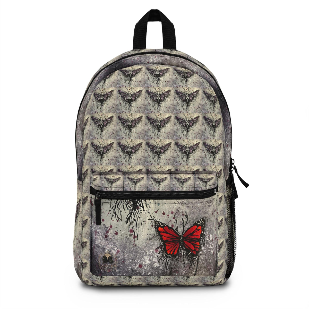 Red Butterfly Grunge | Backpack