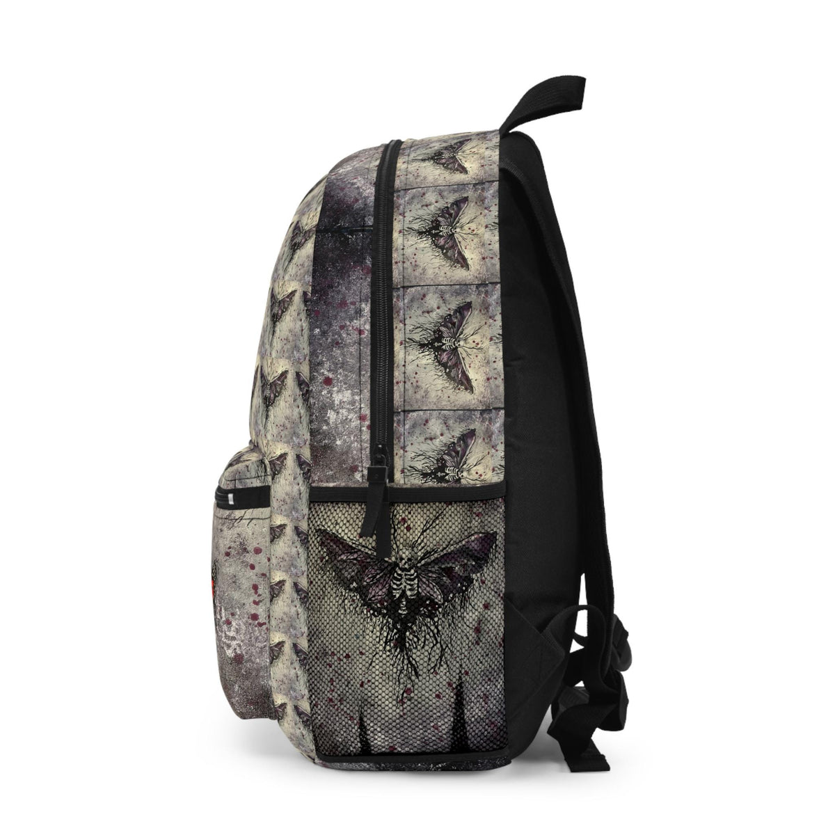 Red Butterfly Grunge | Backpack