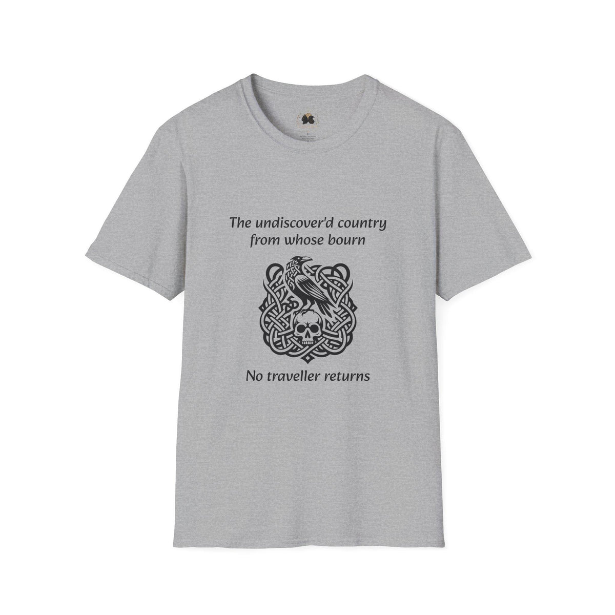 The undiscover'd country lyric Hamlet | T-Shirt