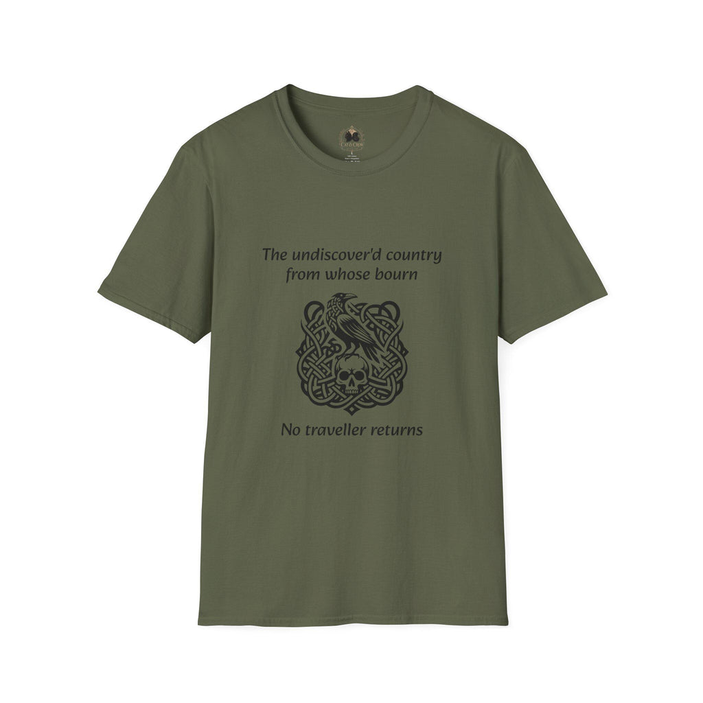 The undiscover'd country lyric Hamlet | T-Shirt