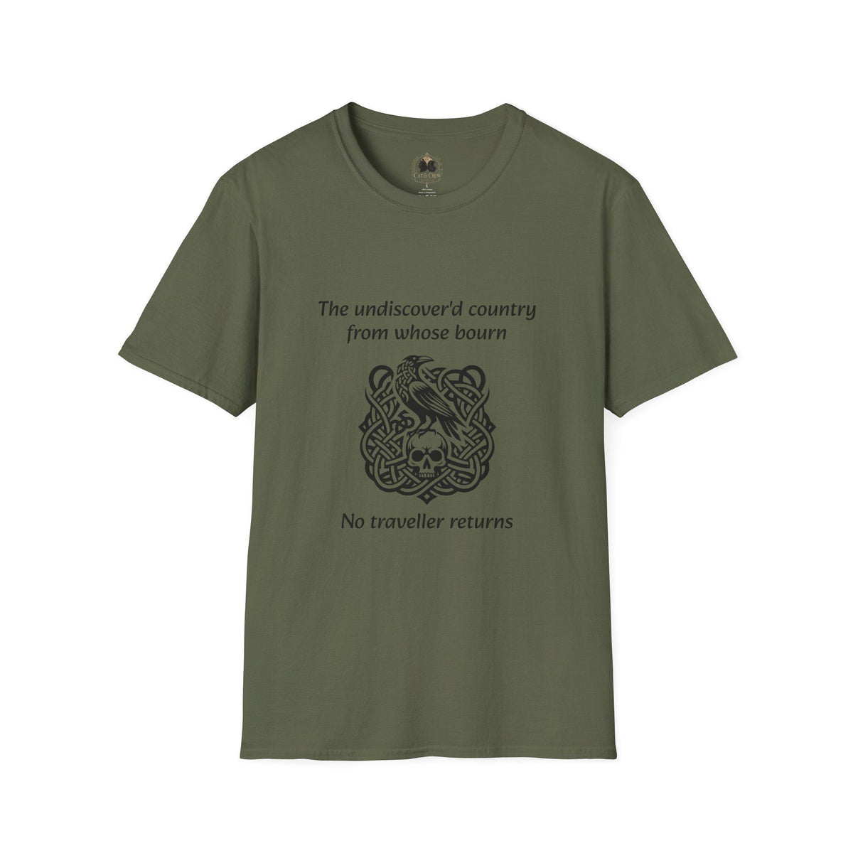 The undiscover'd country lyric Hamlet | T-Shirt