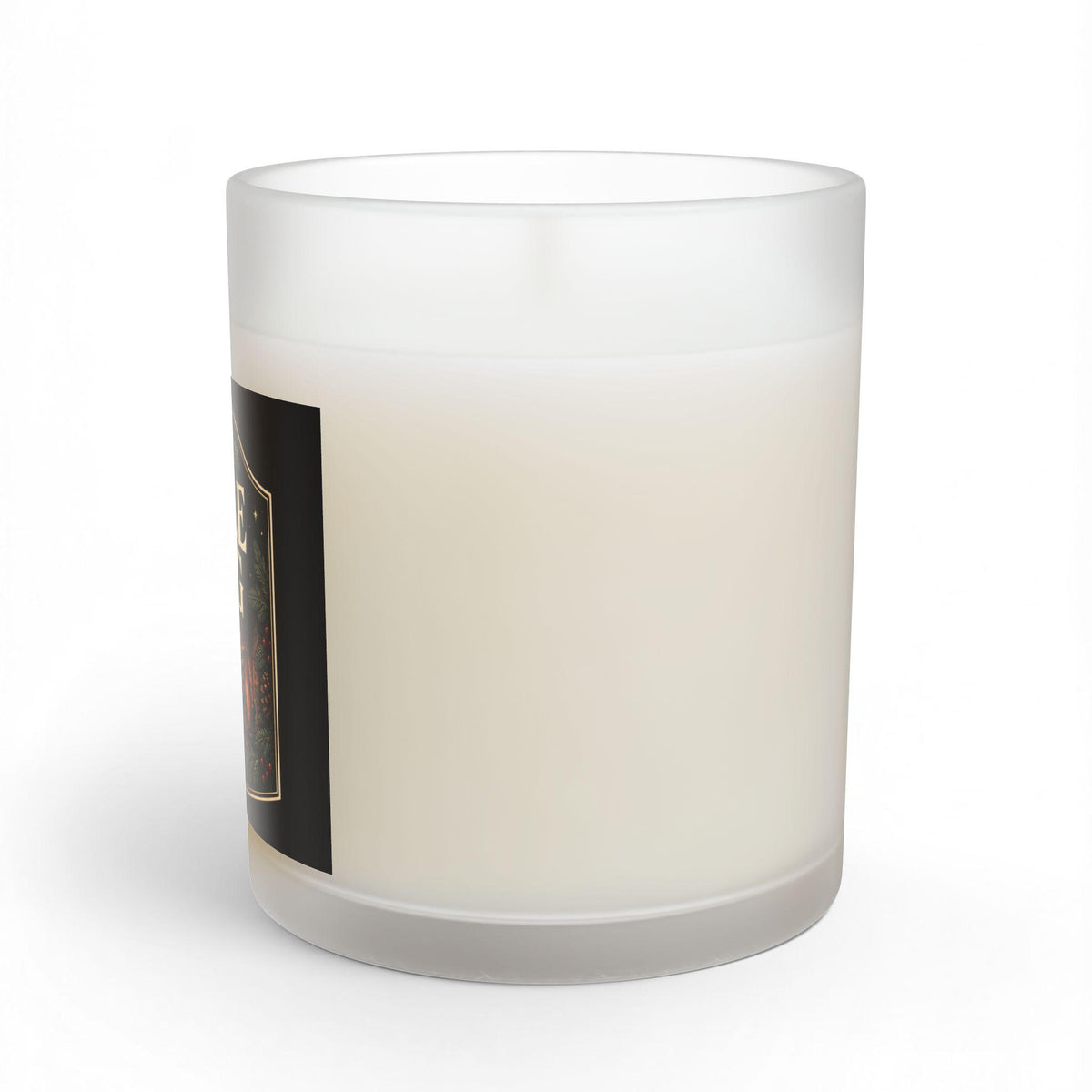 Yule Log Candle, Glass Candle | 11oz