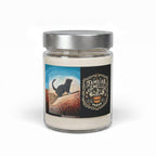 Black Cat Illustration Soy Wax Candle in Jar | 9oz