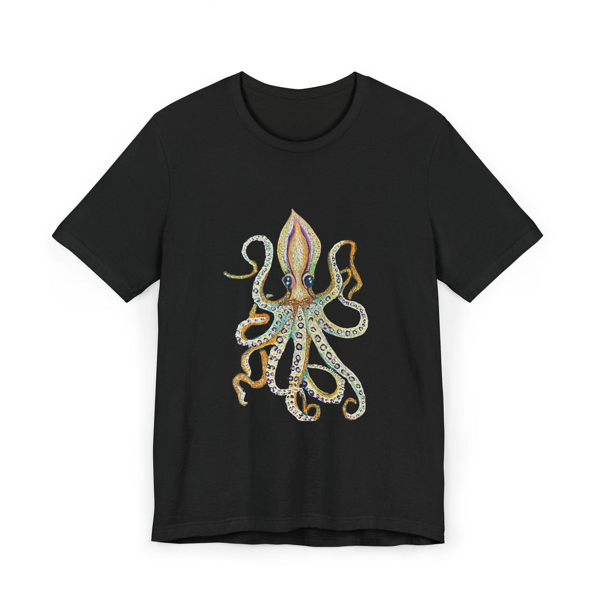 Vintage Octopus Illustration T-Shirt | Nautical Sea Life Tee