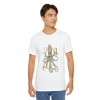 Vintage Octopus Illustration T-Shirt | Nautical Sea Life Tee