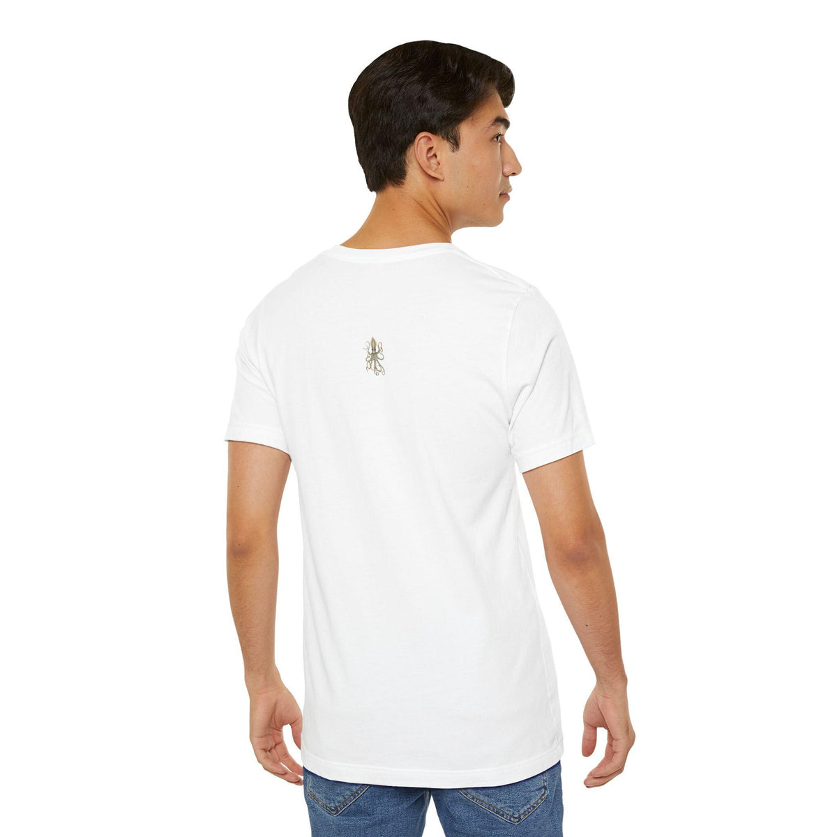 Vintage Octopus Illustration T-Shirt | Nautical Sea Life Tee