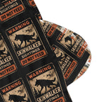 Skinwalker Warning Poster Basketball Shorts | AOP Printed Shorts