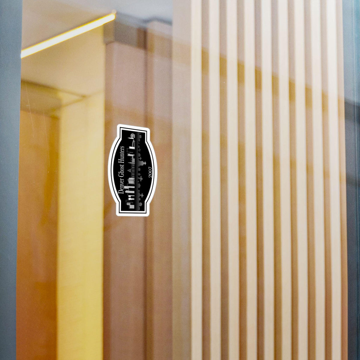 Denver Ghost Hunters skyline sticker Kiss-Cut Vinyl Decal | 2007
