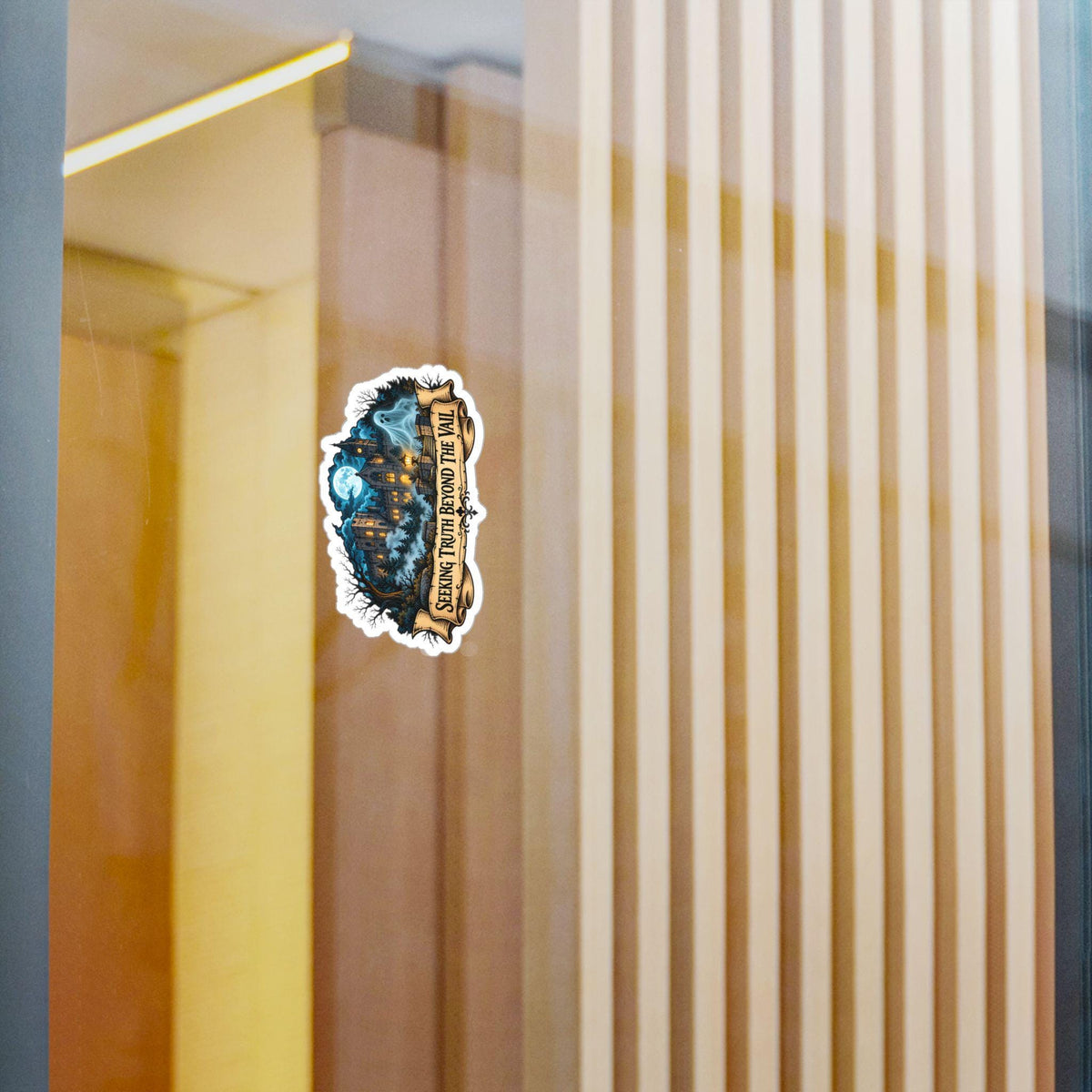 Seeking Truth Beyond the Veil Vinyl Sticker