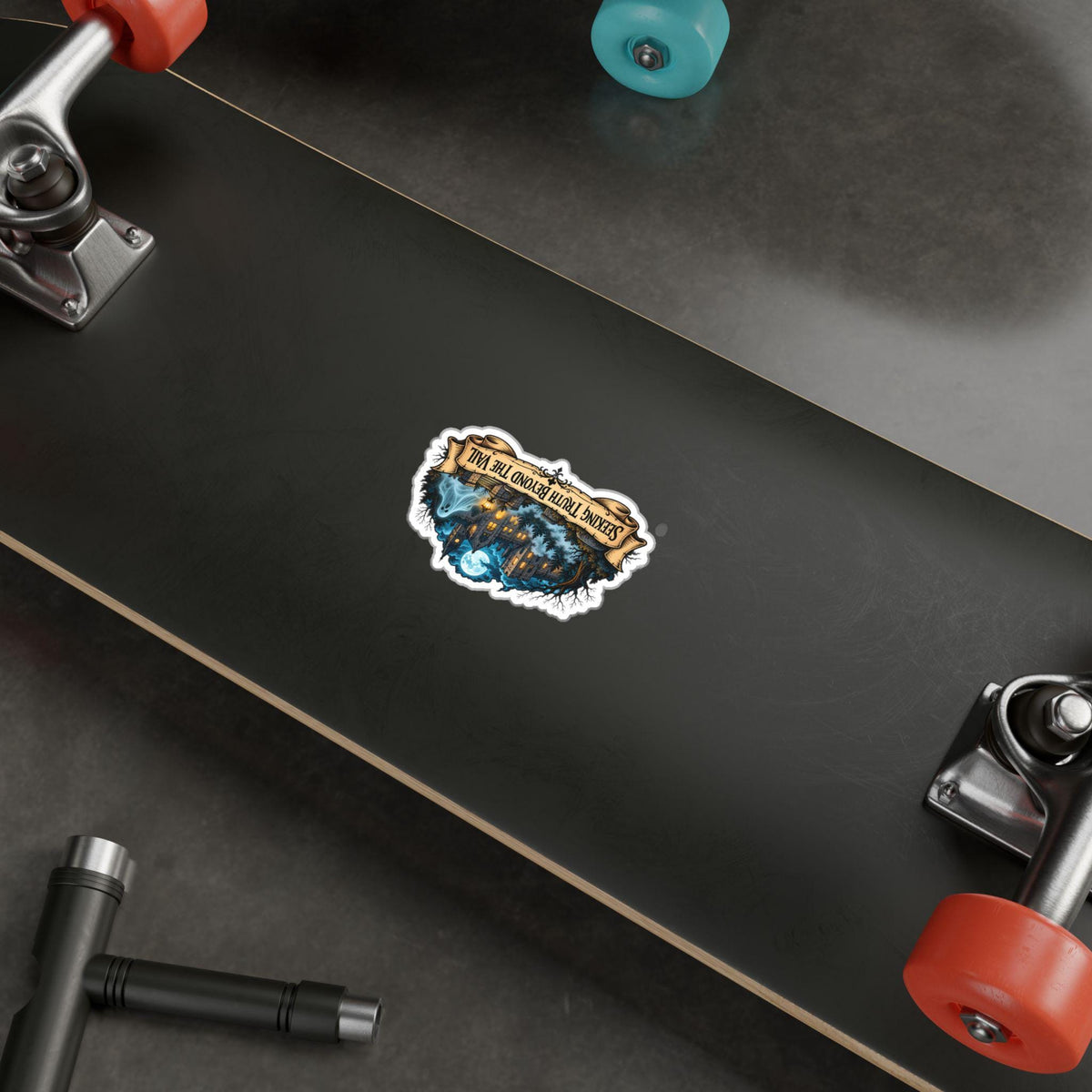 Seeking Truth Beyond the Veil Vinyl Sticker