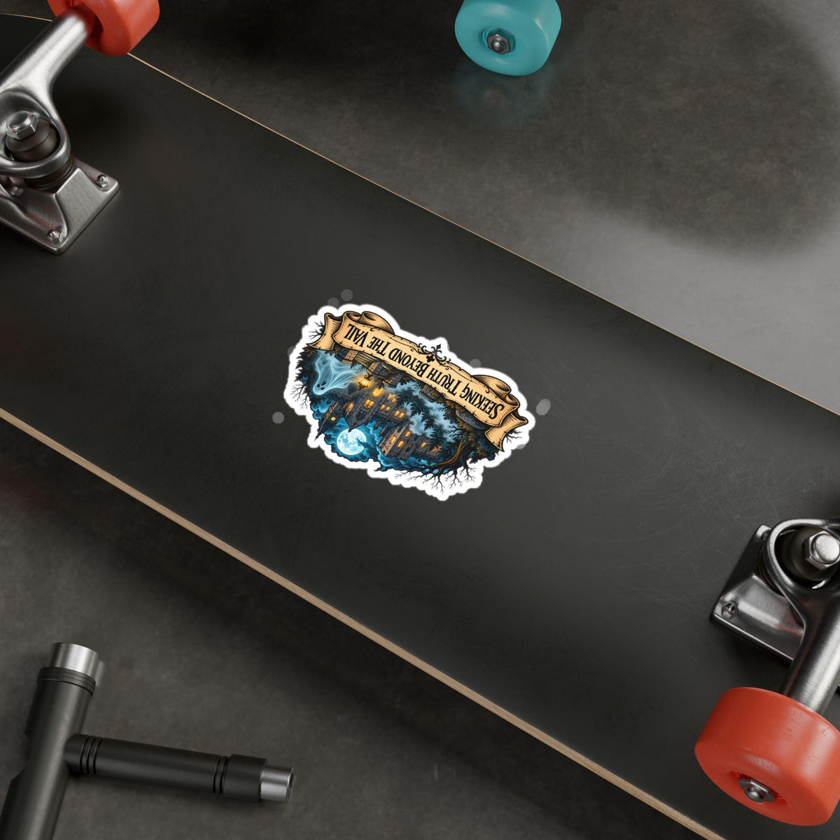 Seeking Truth Beyond the Veil Vinyl Sticker