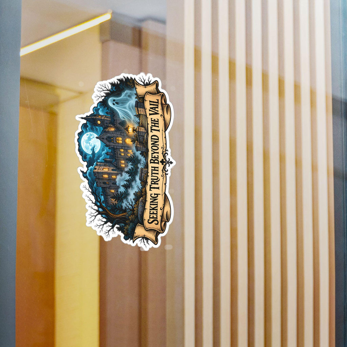 Seeking Truth Beyond the Veil Vinyl Sticker
