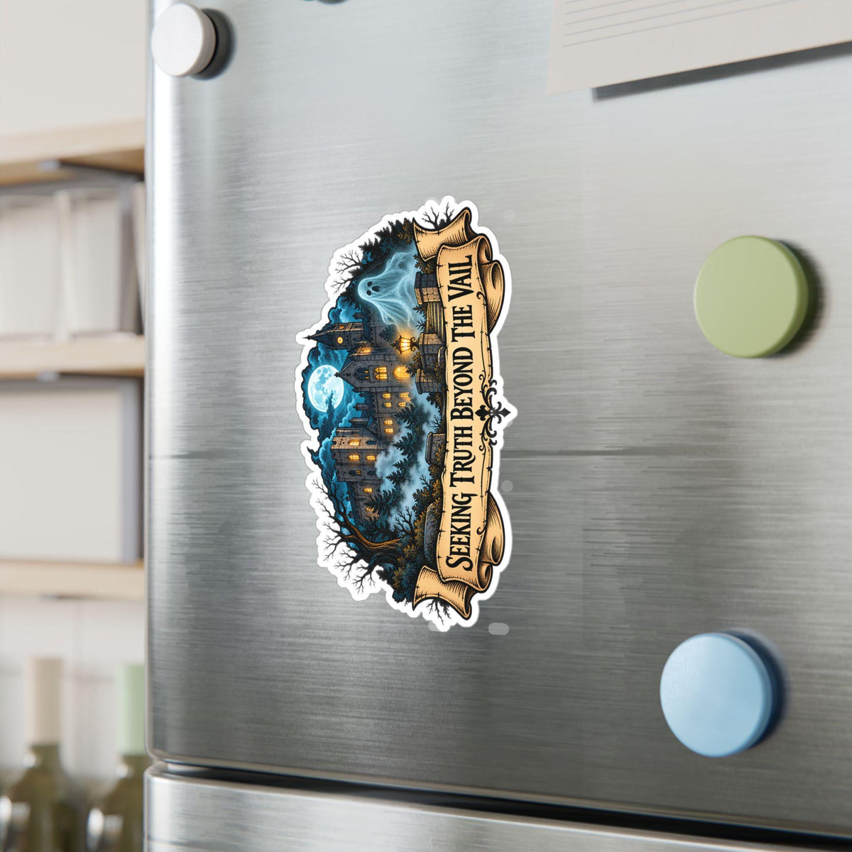 Seeking Truth Beyond the Veil Vinyl Sticker