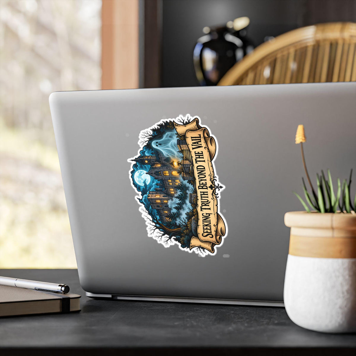 Seeking Truth Beyond the Veil Vinyl Sticker