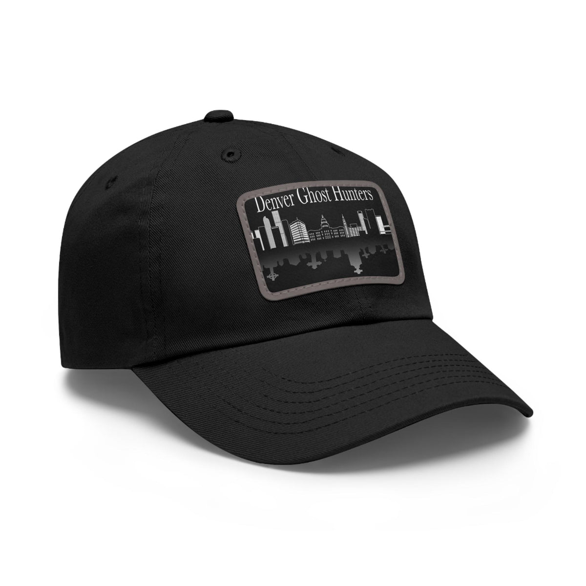 Denver Ghost Hunters Hat | Leather Patch Dad Hat