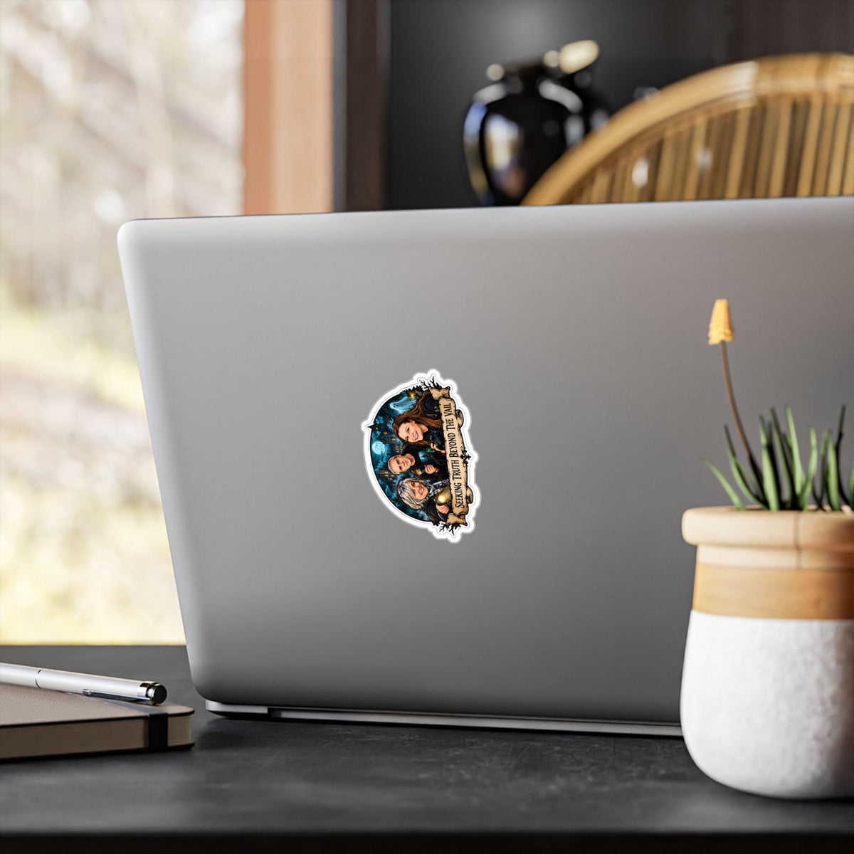 Seeking Truth Beyond the Veil Vinyl Sticker