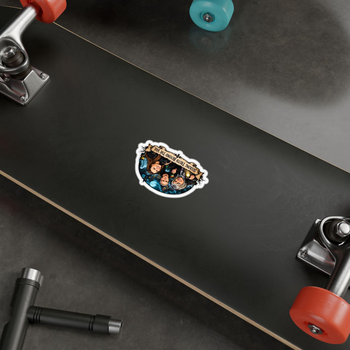 Seeking Truth Beyond the Veil Vinyl Sticker