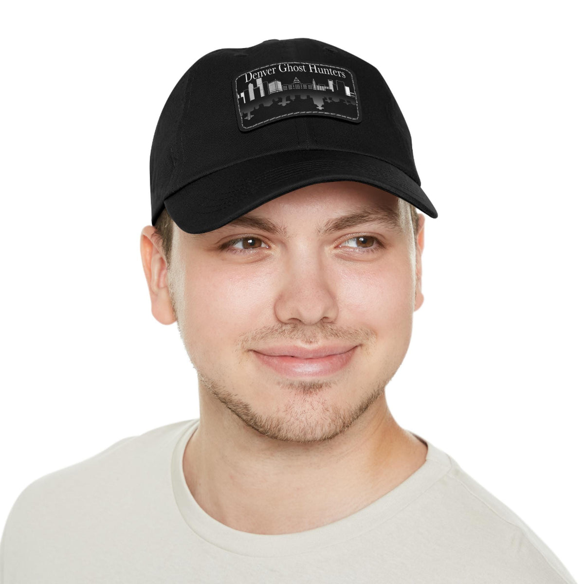 Denver Ghost Hunters Hat | Leather Patch Dad Hat