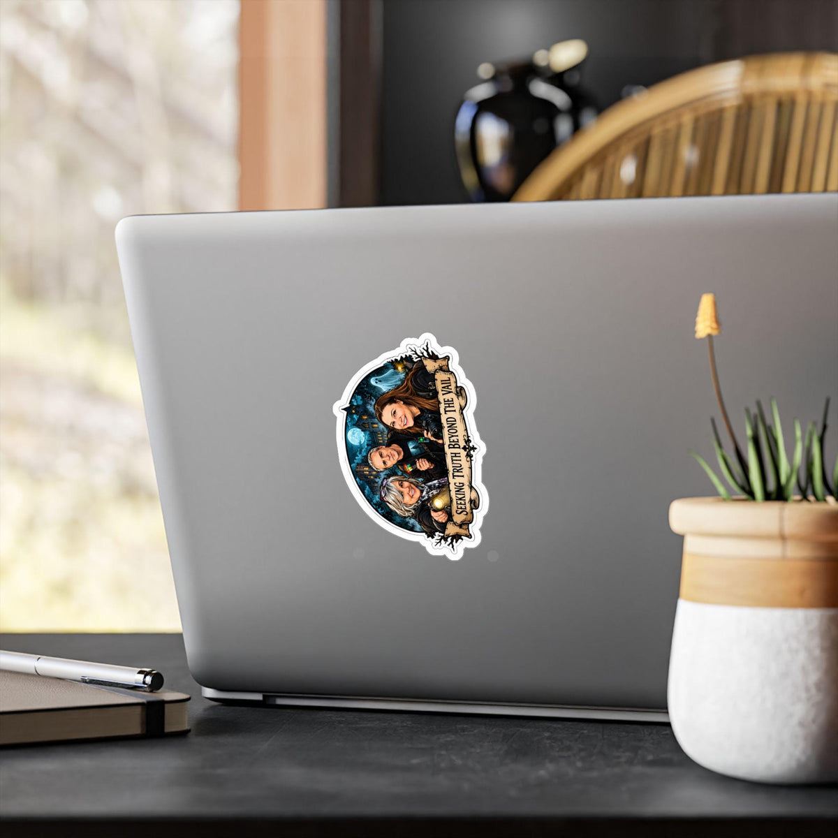 Seeking Truth Beyond the Veil Vinyl Sticker