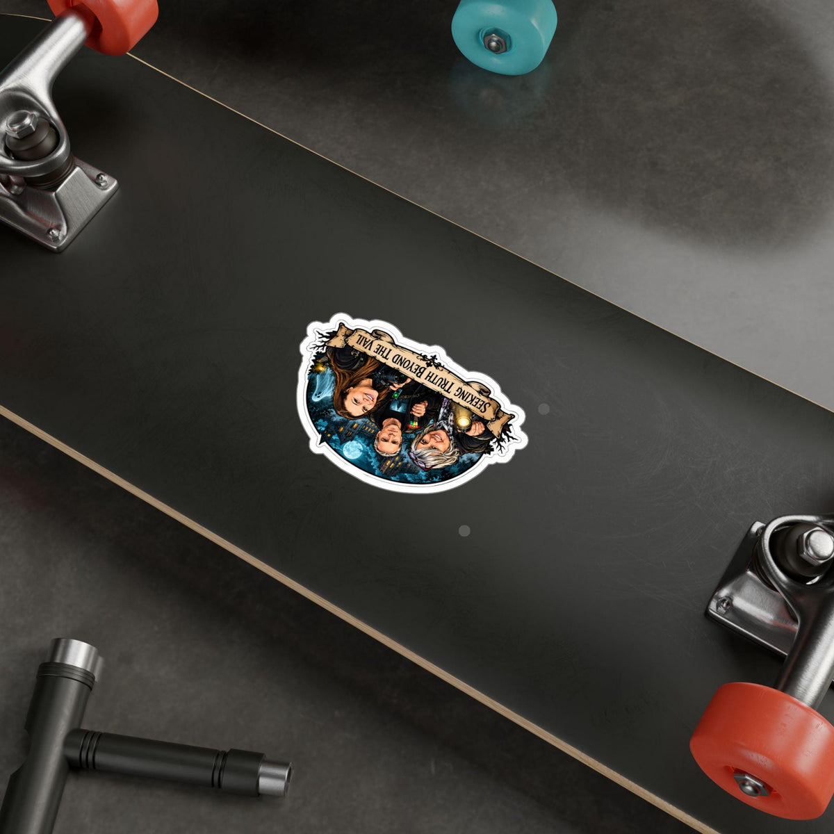 Seeking Truth Beyond the Veil Vinyl Sticker