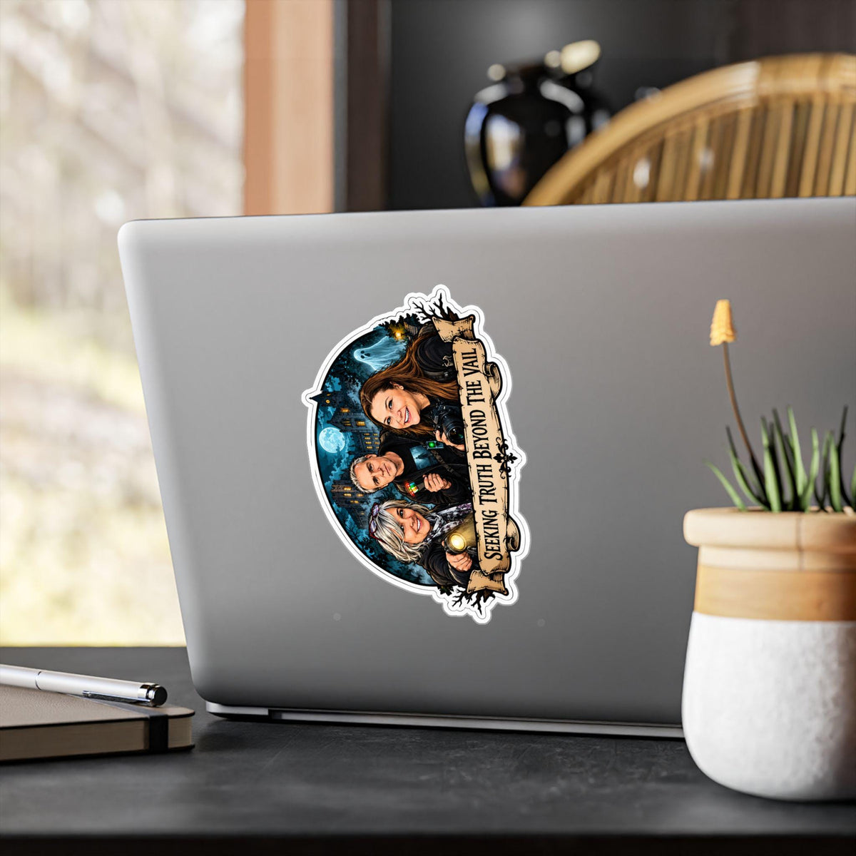 Seeking Truth Beyond the Veil Vinyl Sticker
