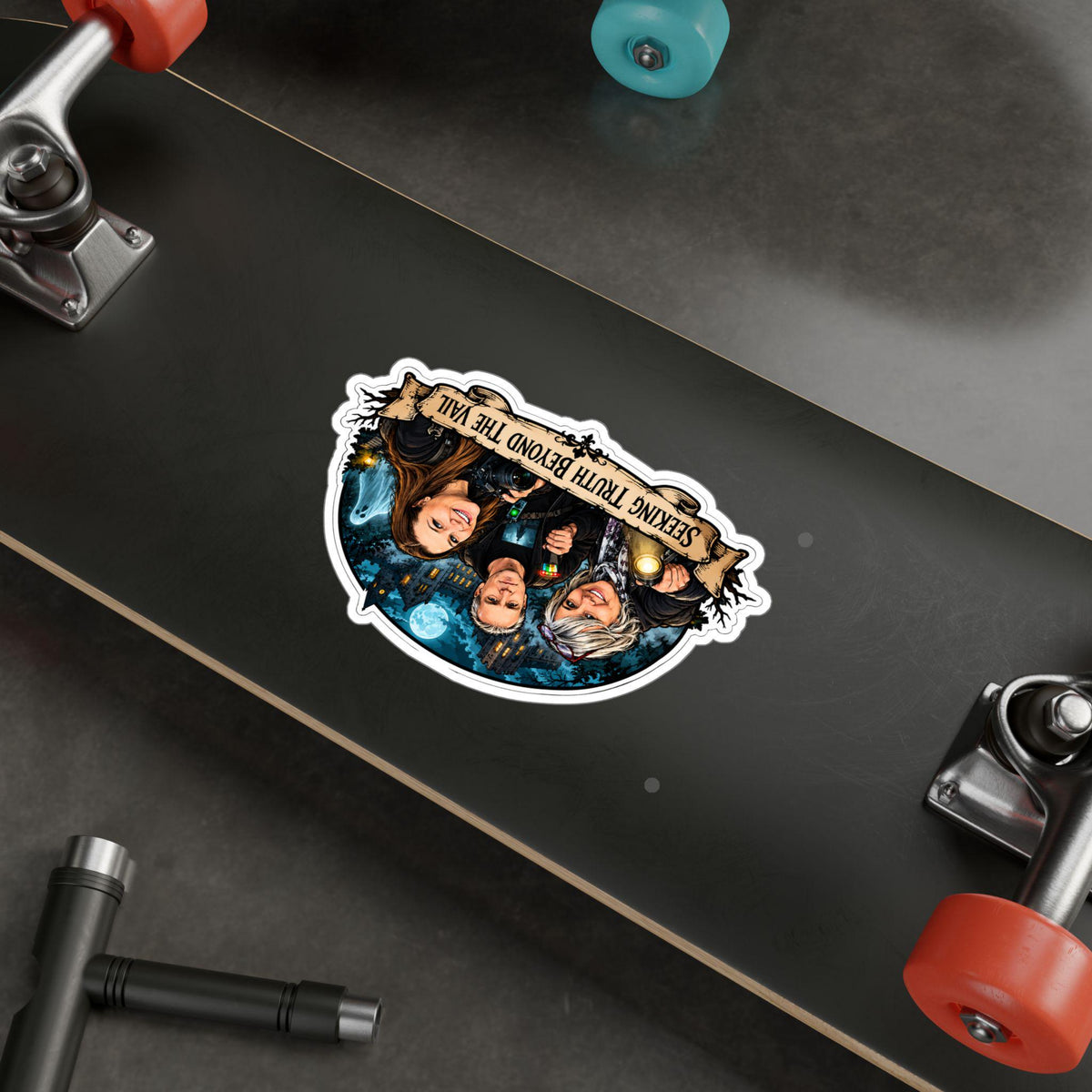 Seeking Truth Beyond the Veil Vinyl Sticker