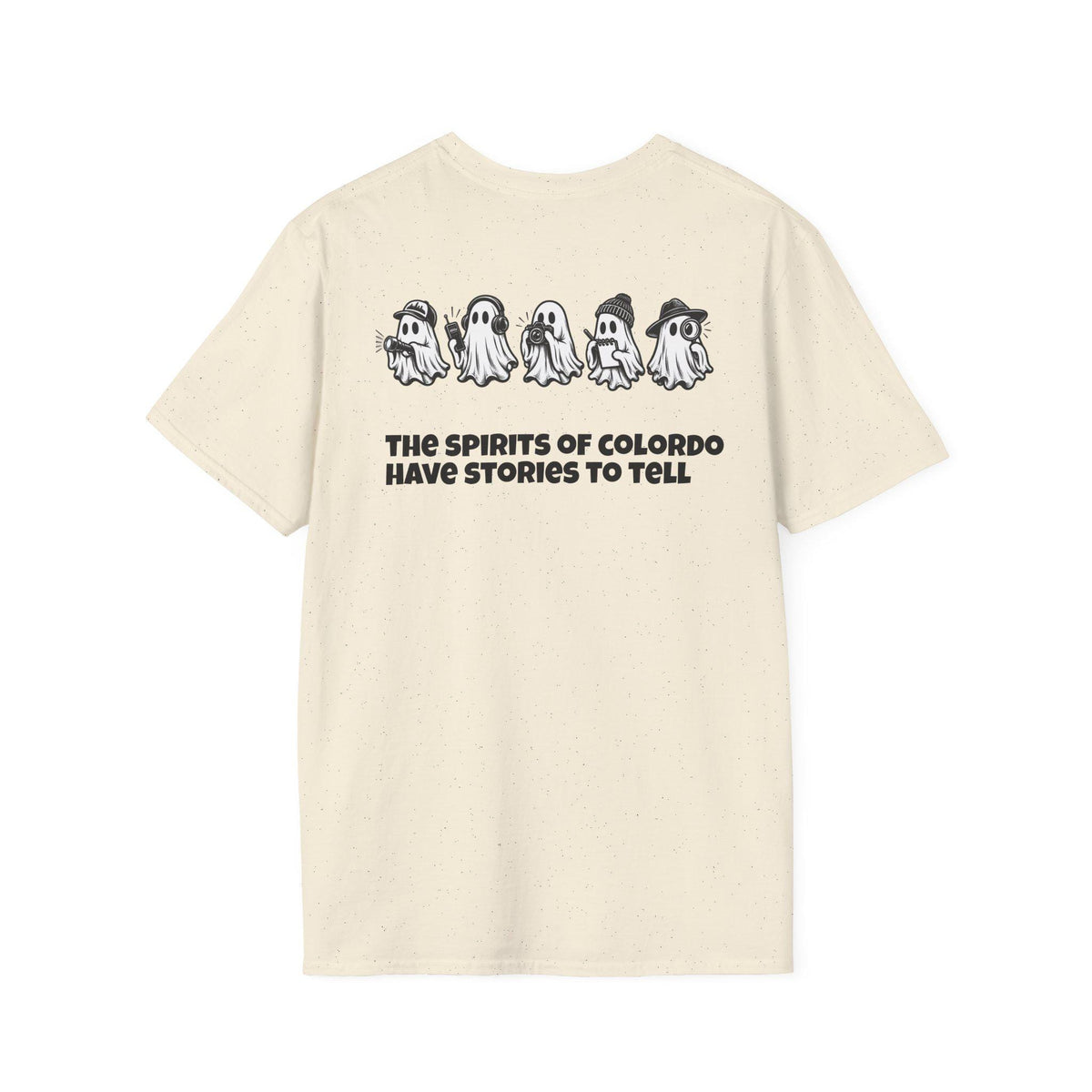Denver Ghosthunters T-Shirt | Playful Ghosts, Colorado Spirits (100% Cotton)