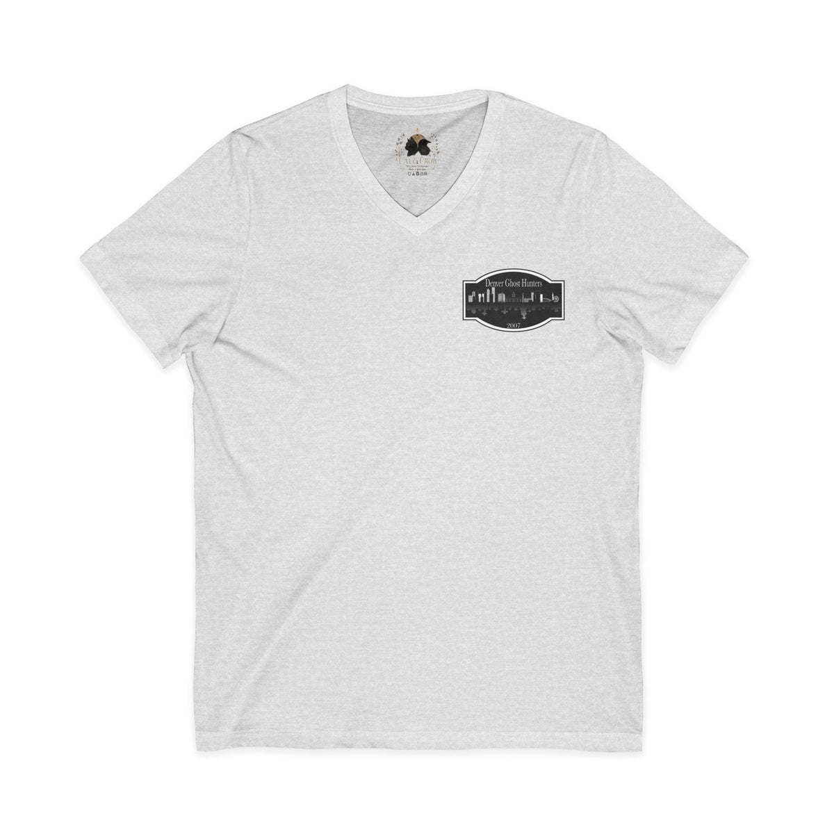Denver Ghost Hunters Unisex Jersey Short Sleeve V-Neck Tee