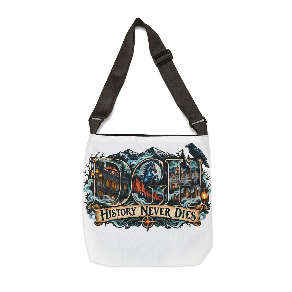 Denver ghost hunters Adjustable Tote Bag (AOP)