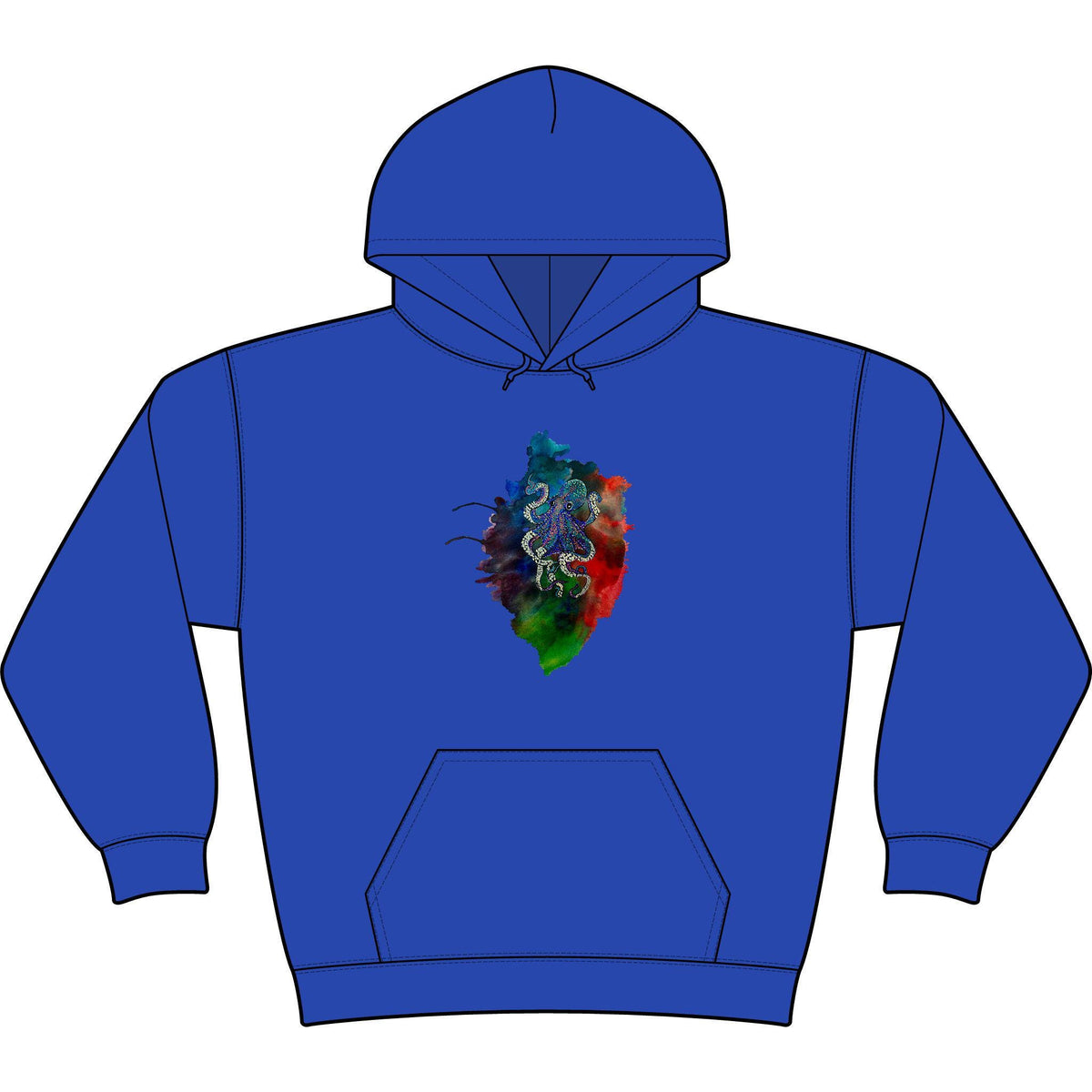 Sport-Wick CamoHex Fleece Hooded Pullover