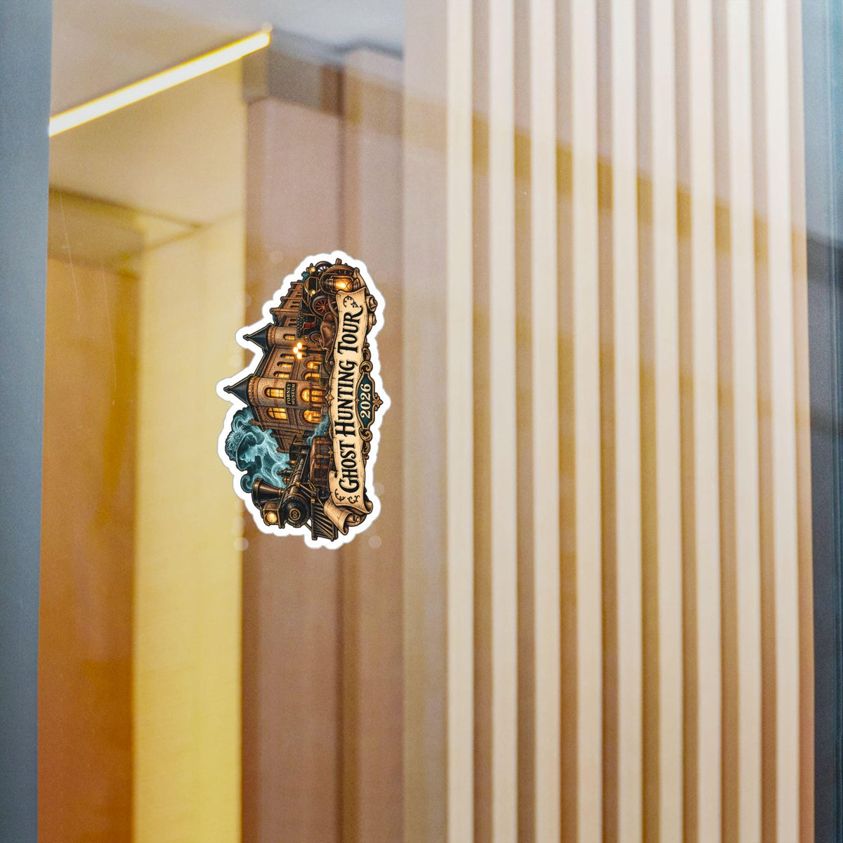 Ghost Hunting Tour 2026 Sticker | Kiss-Cut Vinyl Decal