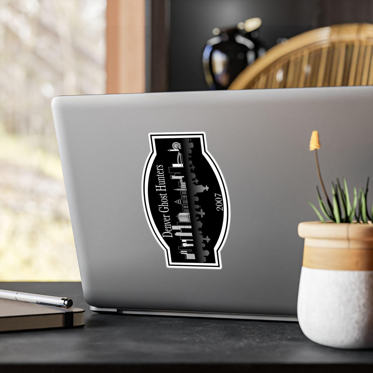 Denver Ghost Hunters skyline sticker Kiss-Cut Vinyl Decal | 2007