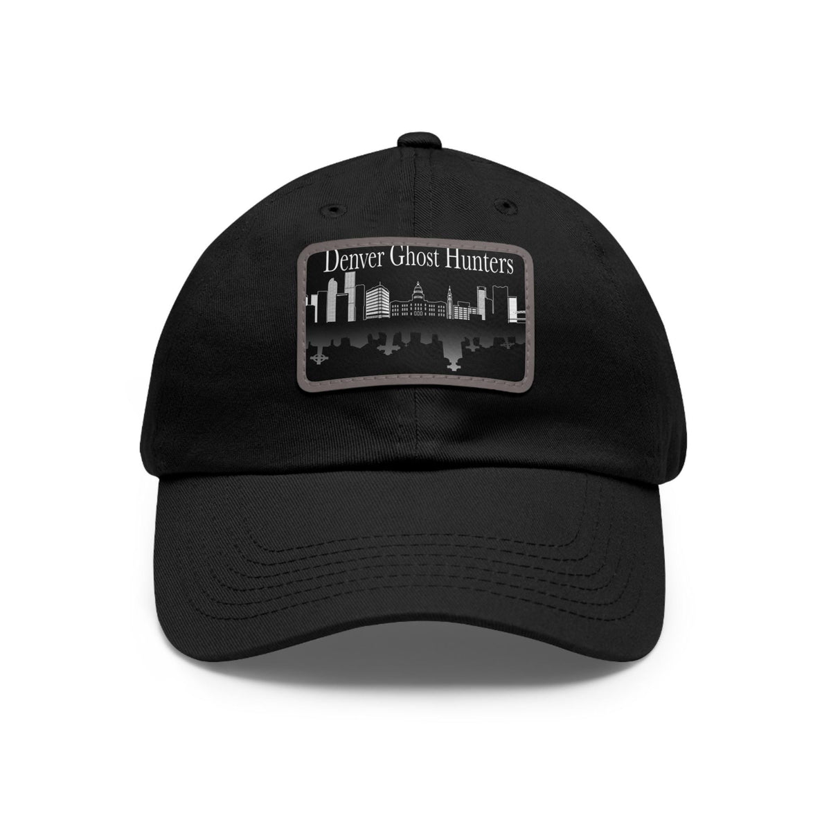 Denver Ghost Hunters Hat | Leather Patch Dad Hat