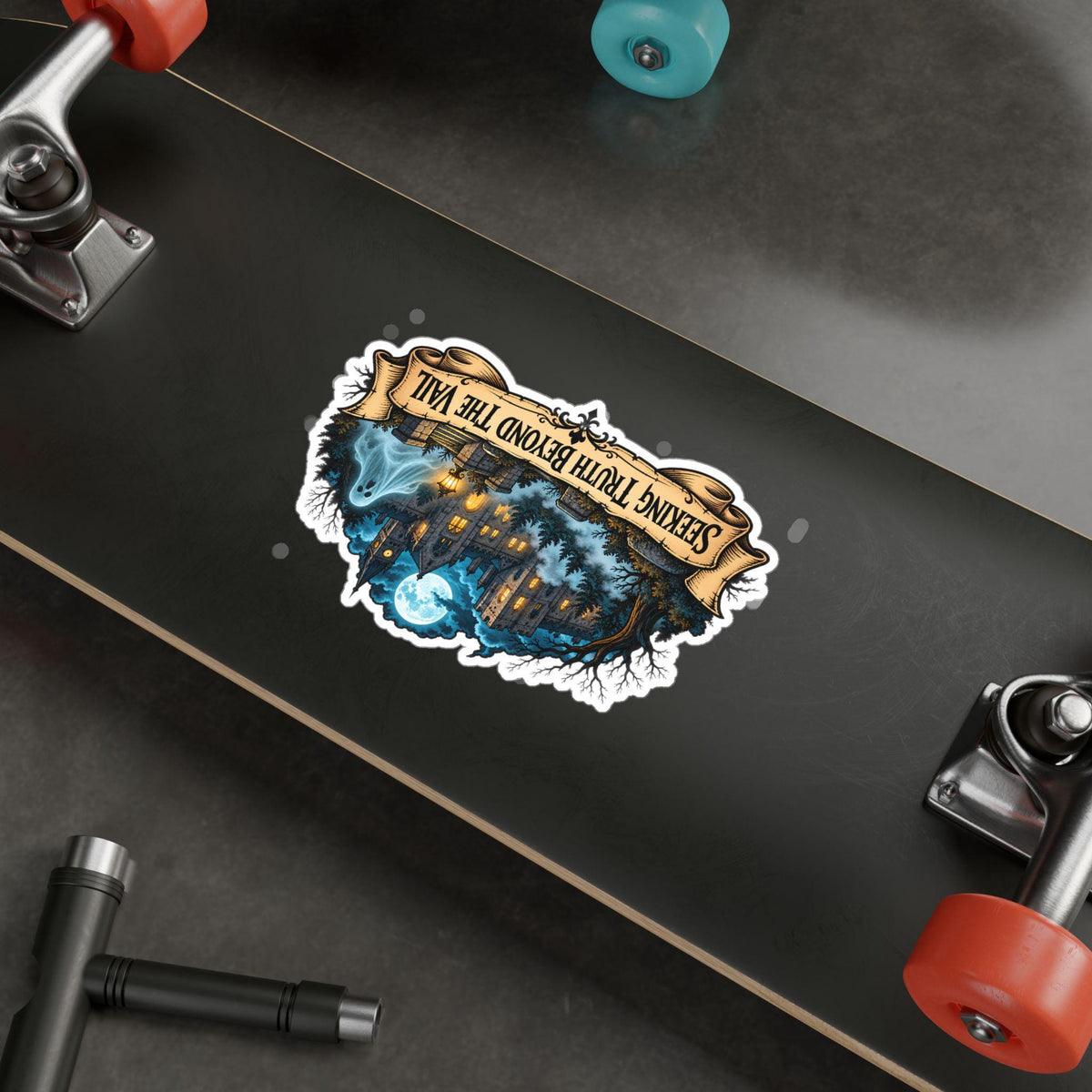 Seeking Truth Beyond the Veil Vinyl Sticker