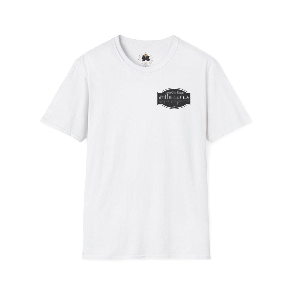 Denver Ghost Hunters Ghost Hunting Tour 2026 T-Shirt | Haunted Mansion Illustration