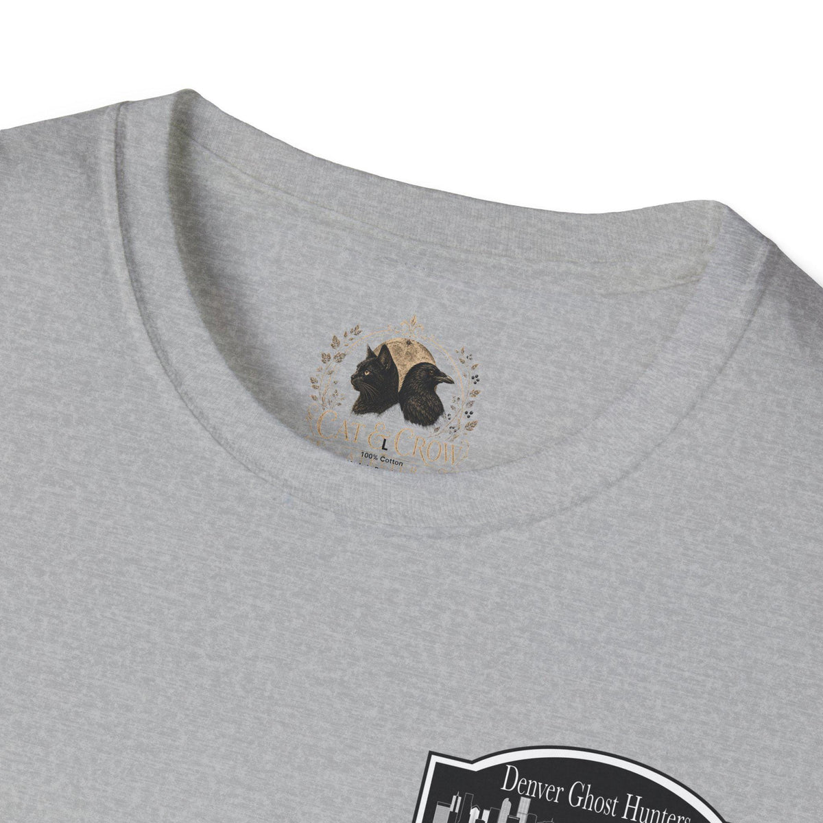 Denver Ghost Hunters Ghost Hunting Tour 2026 T-Shirt | Haunted Mansion Illustration