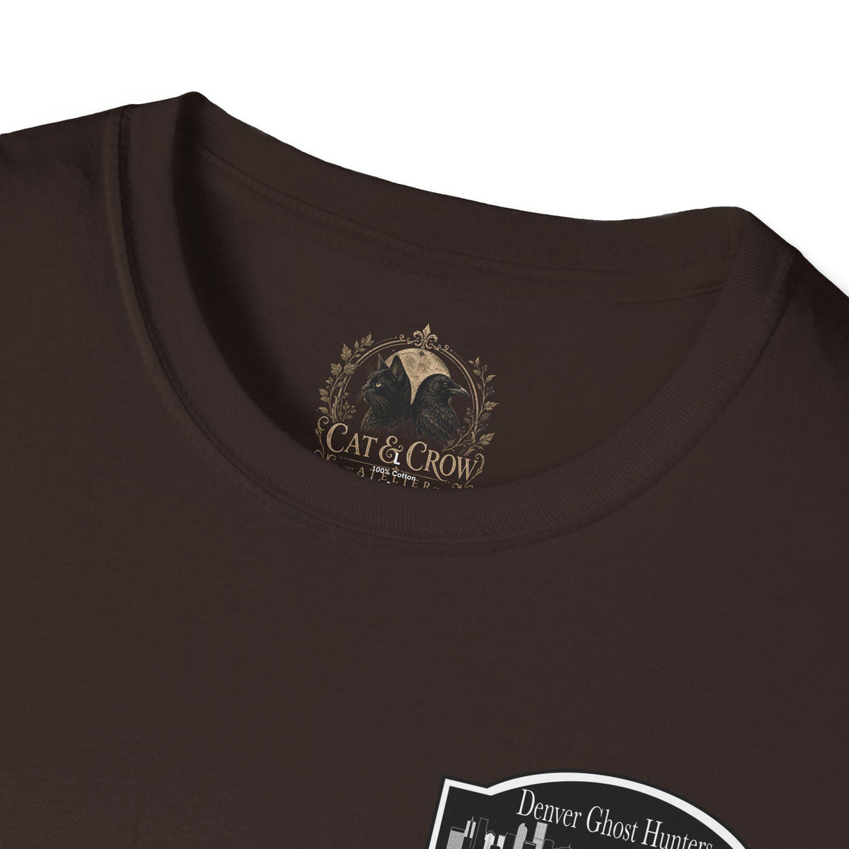 Denver Ghost Hunters Ghost Hunting Tour 2026 T-Shirt | Haunted Mansion Illustration