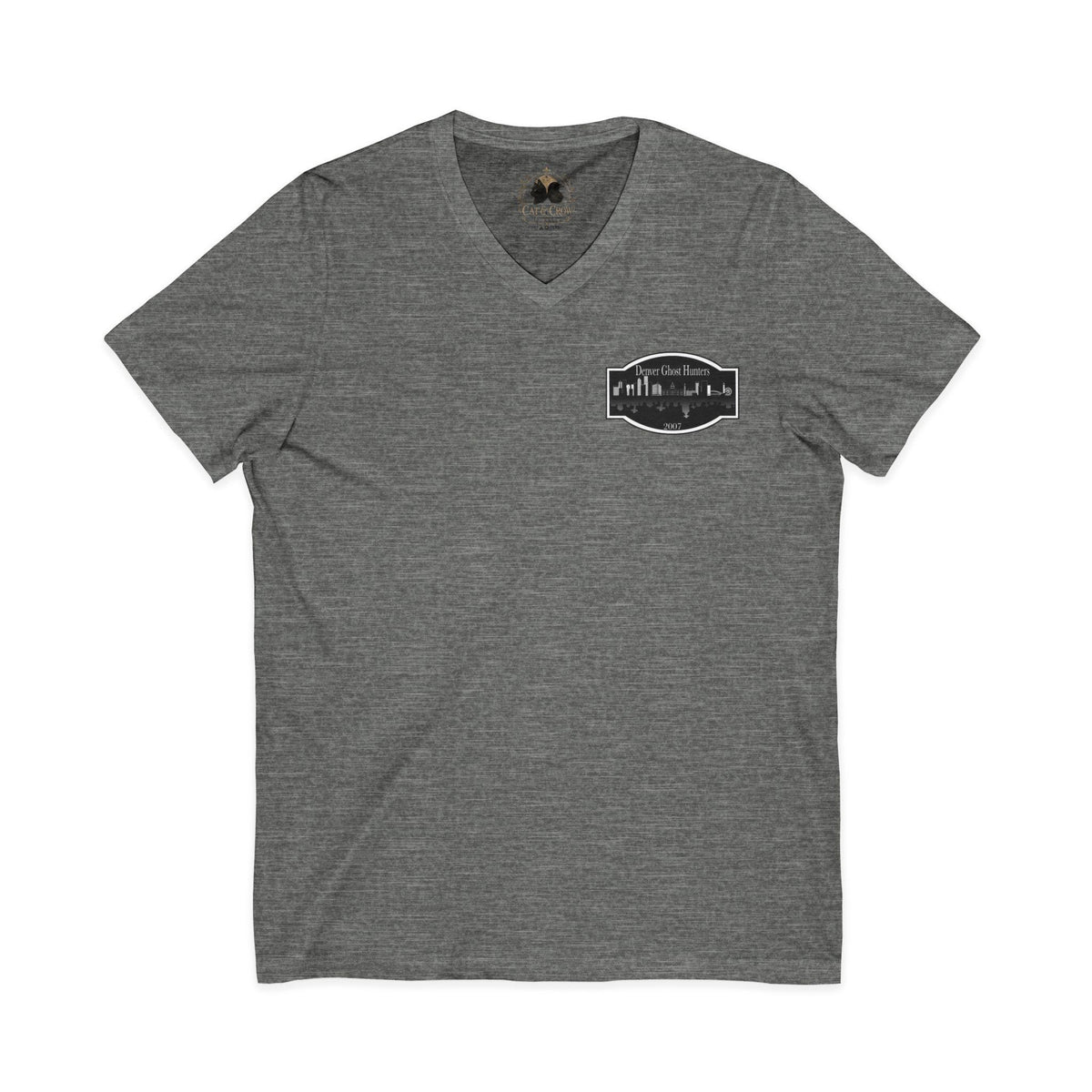 Denver Ghost Hunters Unisex Jersey Short Sleeve V-Neck Tee