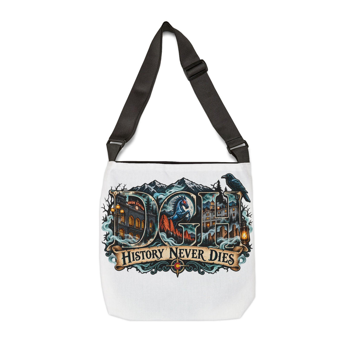 Denver ghost hunters Adjustable Tote Bag (AOP)