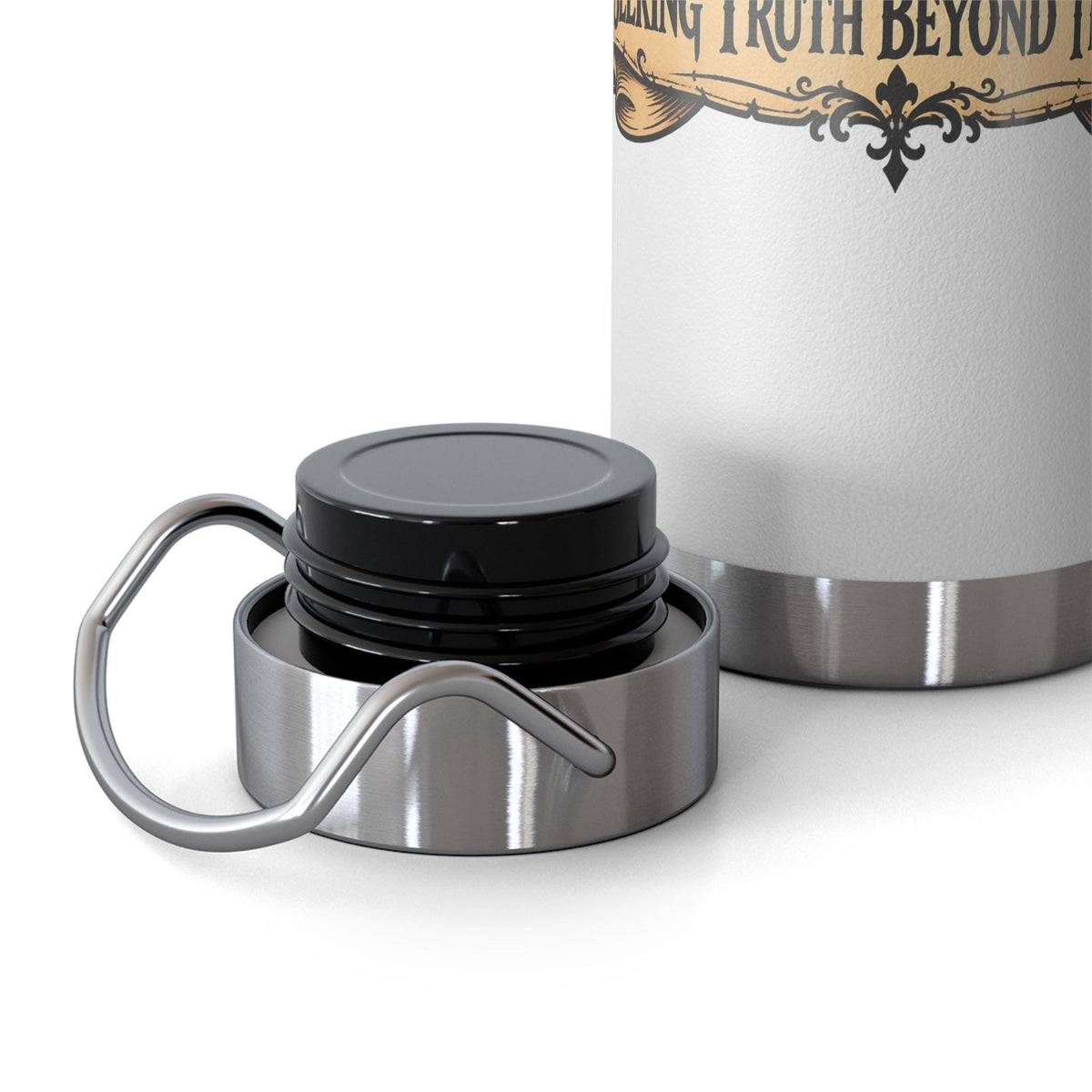 Denver Ghost Hunters Seeking Truth Illustration Water Bottle | 22oz Copper Vacuum Insulated